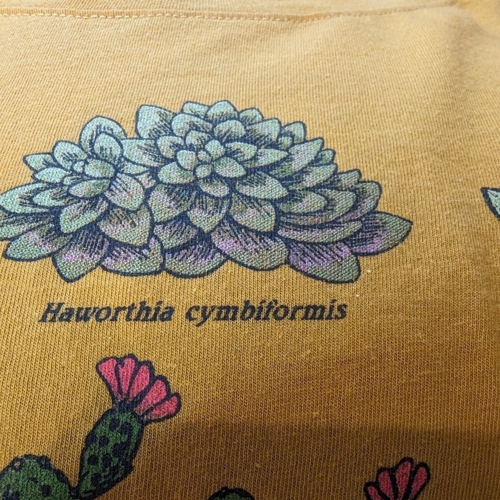 Fifth sun Cactus Tee, gold, Womens size XXL new with tags - Picture 8 of 12